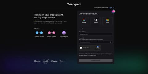 Deepgram Deal: Get Free $200 Credit for Voice AI & STT proof screenshot 1