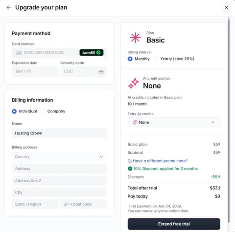 Softr Promo Codes 2026: 10% Off Coupon for 3 Months proof screenshot 2