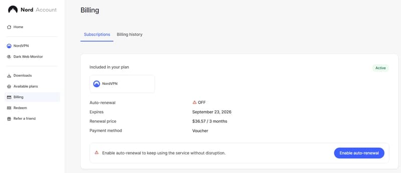 nordvpn free 3 months subscription.png