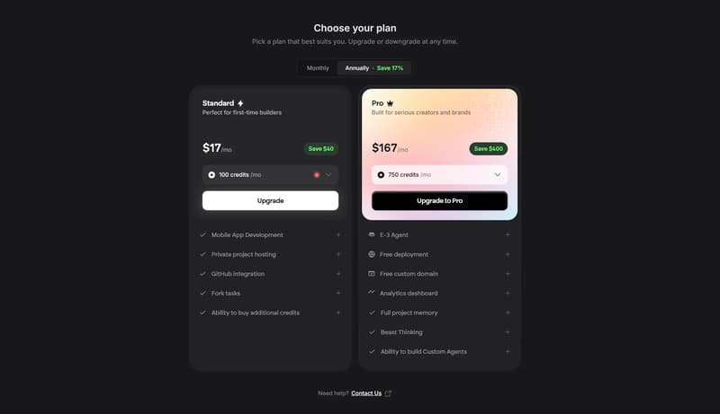 ememrgent 17 percent off on yearly plan.png